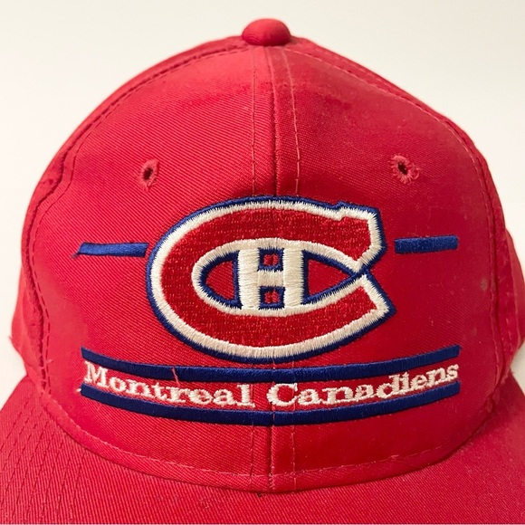 Vintage Montreal Canadiens Snapback NHL Hockey Hat Cap - Picture 2 of 16